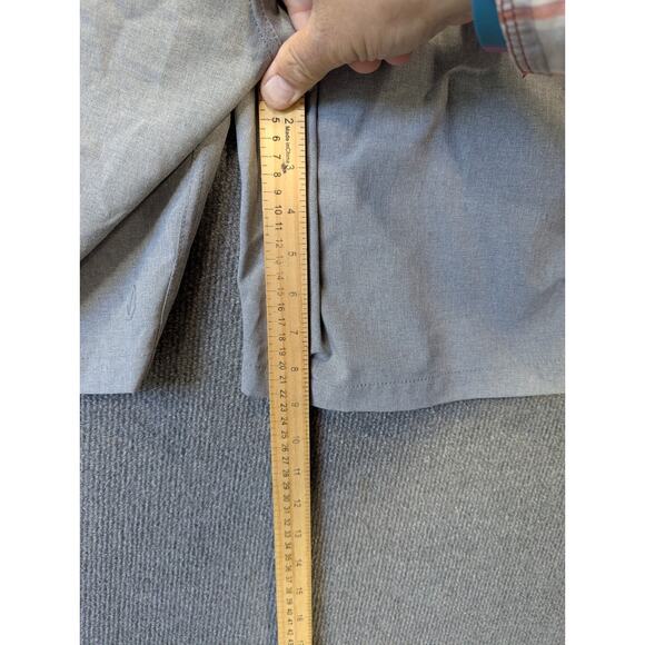 Volcom Shorts Mens 28 (30x9) Gray Surf & Turf Hybrid 4 Way Stretch Chino Skate - Picture 10 of 12